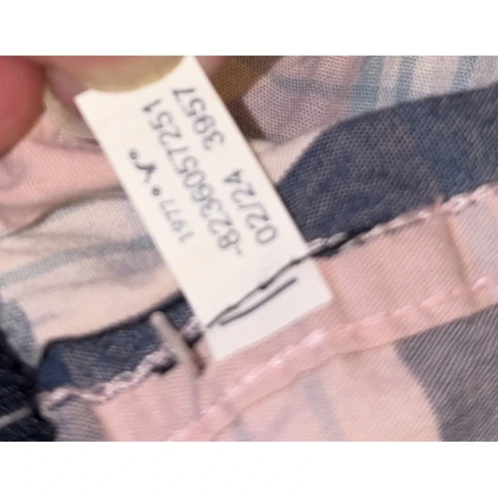 NWT American Eagle Outfitters Men's XL Plaid Woven Cotton Boxer Shorts Pink Blue